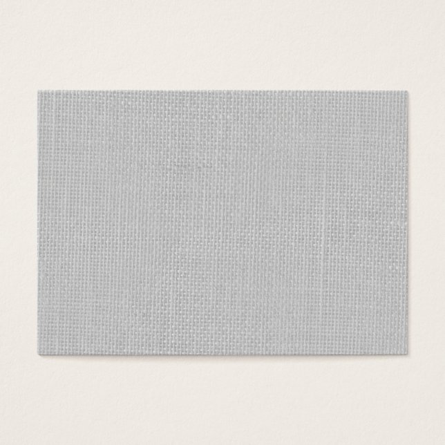 Burlap en blanc argenté (Devant)