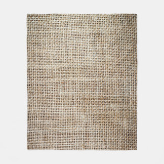 Burlap Hessiaanse achtergrond textuur Fleece Deken