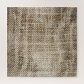 Burlap Hessiaanse achtergrond textuur Legpuzzel (Horizontaal)