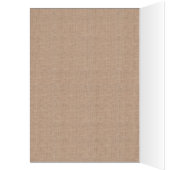 Burlap & Lace Imprimer Mariage Numéro de tableau C (Intérieur (Gauche))