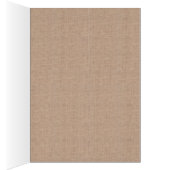 Burlap & Lace Imprimer Mariage Numéro de tableau C (Intérieur (Droit))