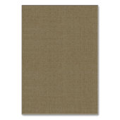 Burlap Mariage Réception Cartes d'hébergement (Dos)