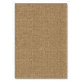 Burlap Mason Jar Réception de mariage + Cartes d'h (Dos)