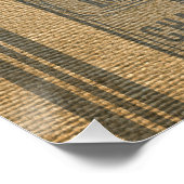 Burlap Mince Pies Advertisement Perfect Poster (Hoek)