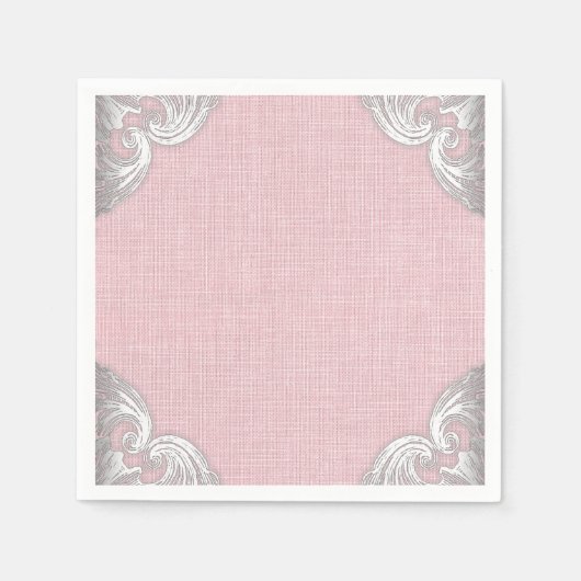 Burlap Papieren servetten (Voorkant)