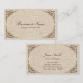  Burlap Personal shopper Visitekaartje (Voorkant / Achterkant)