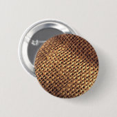 Burlap Ronde Button 5,7 Cm (Voorkant /achterkant)