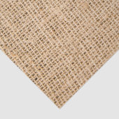 Burlap Tissuepapier (Detail)