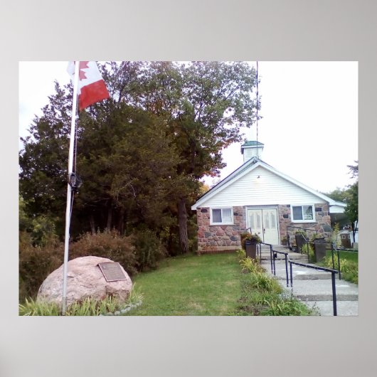 Burleigh Community Church Herfsten Poster (Voorkant)