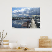 burlington harbour poster (Keuken)