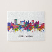 Burlington Iowa Skyline Legpuzzel (Horizontaal)