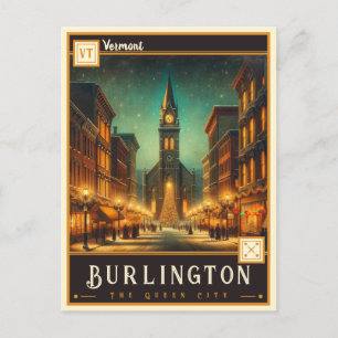 Burlington, Vermont BRIEFKAART