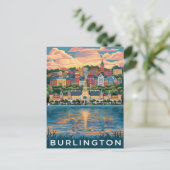 Burlington, Vermont Briefkaart (Staand voorkant)