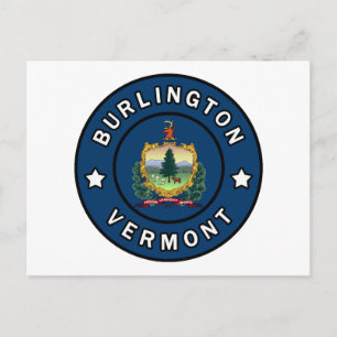 Burlington Vermont Briefkaart
