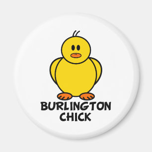 Burlington Vermont Chick Magneet