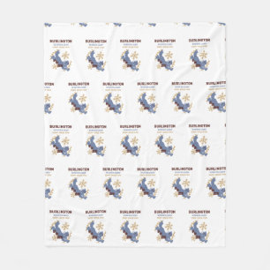 Burlington Winter Camp Fleece Deken