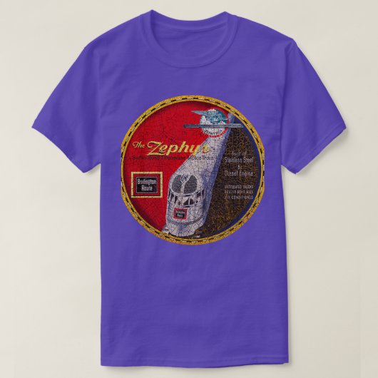Burlington Zephyr T-shirt (Design voorkant)