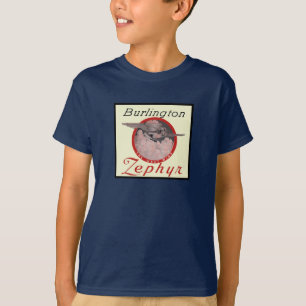 Burlington Zephyr-trein T-shirt