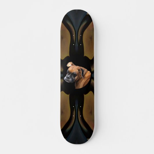 Burma Boxer Dog Skateboard (Devant)