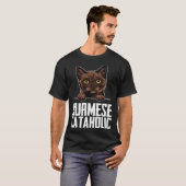 Burmese cataholic t-shirt (Voorkant volledig)