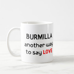 burmilla amour café tasse