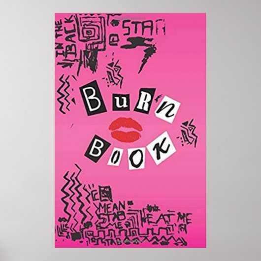 Burn Book Poster (Voorkant)