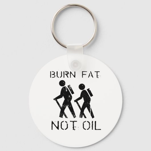 Burn Fat hike Sleutelhanger (Voorkant)
