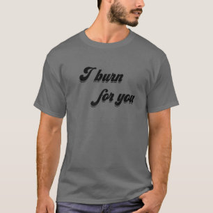 Burn for You Daphne TV Cute Simon Retro  Du T-shirt