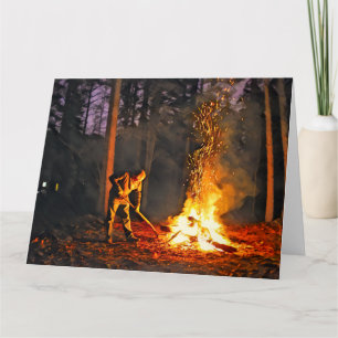 BURN SEASON Jumbo Wenskaart Kaart