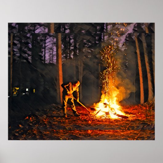  BURN SEASON Poster (Devant)