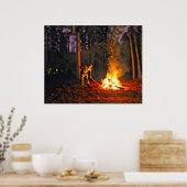  BURN SEASON Poster (Cuisine)