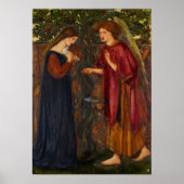 Burne-Jones - Aankondiging Poster (Voorkant)