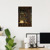 Burne-Jones - Barmhartige Ridder Poster (Thuiskantoor)