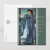 Burne-Jones Night CC0562 Mots réconfortants Carte  (Devant / Derrière)