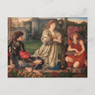 Burne-Jones The love song CC0792 Pre-Raphaelite Briefkaart