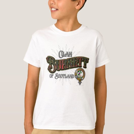 Burnett Clan T-shirt (Voorkant)