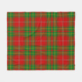 Burnett Oude Plaid Fleece Deken (Voorkant (Horizontaal))