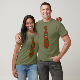 Burnett Schotse Clan Badge & Tartan Das T-shirt