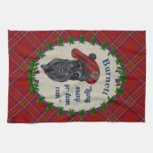 Burnett Scottie Dog Kitchen Towel Theedoek (Horizontaal)