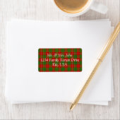 Burnett Tartan Label (Insitu)