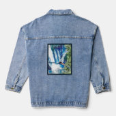 Burney Herfsten, CA Poster Denim Jacket (Achterkant)