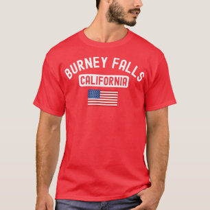 Burney Herfsten California -Cali-Beer Vlag T-shirt