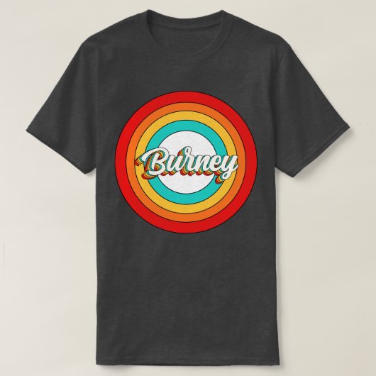 Burney Naam Shirt Burney Circle (Design voorkant)