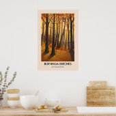Burnham Beeches Reisposter Poster (Keuken)