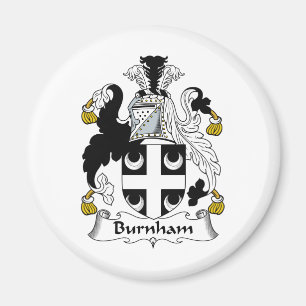Burnham Family Crest Magneet