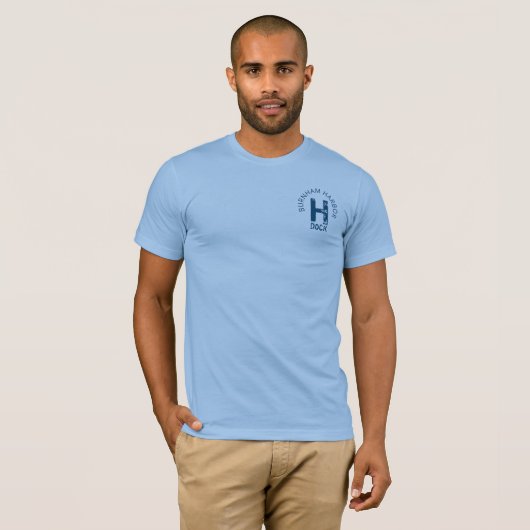 Burnham Harbour - T-shirt H Dock (Devant entier)