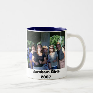 Burnham-klasse 1980 tweekleurige koffiemok
