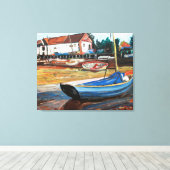 Burnham Overy Staithe Canvas Afdruk (Insitu (Houten vloer))