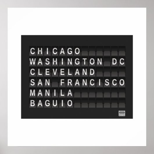 Burnham Planned Bold Star Logo Poster (Voorkant)