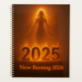 Burning 2025 New Year 2026 Fresh Start Artwork (Devant)
